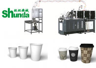 Single / Double PE Coated Disposable Cup Thermoforming Machine 100 PCS/MIN