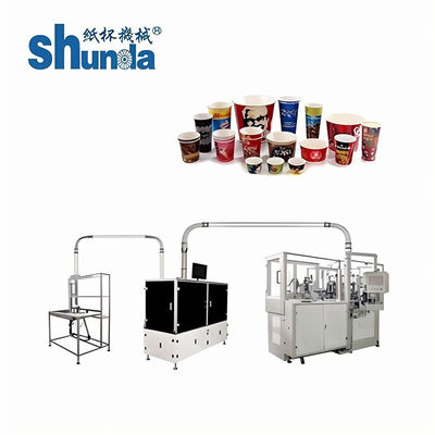 Qualità Macchina automatica della tazza di carta, migliore tazza di carta di qualità del akr formanti macchina 2-32oz calda e bevande di freddo fabbrica