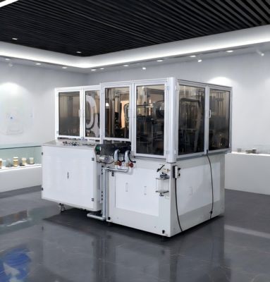 Qualità Macchina termoformatrice per bicchieri monouso con rivestimento PE singolo/doppio 120 130 140 150 pezzi/min fabbrica
