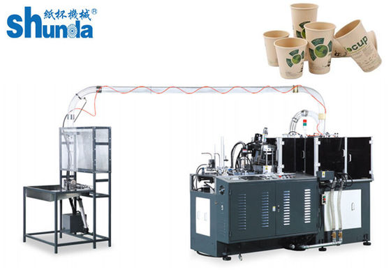 Qualità La macchina eliminabile su ordine della tazza di carta per le tazze tè del gelato e le tazze di caffè con PE/PLA ha ricoperto fabbrica
