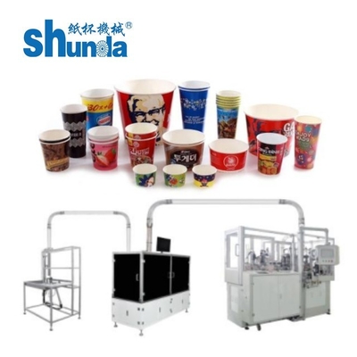 Macchina automatica per la confezione di tazze di caffè calde da 2 oz a 32 oz