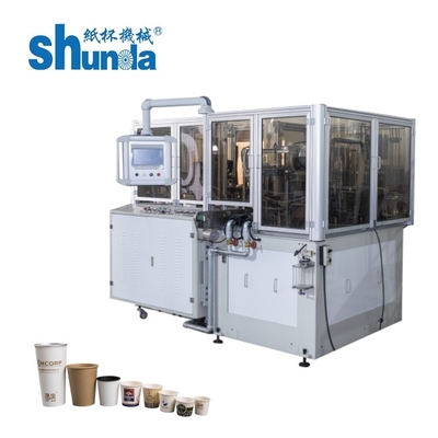 Macchina automatica ad alta velocità per sigillare/formare tazze di carta/caffè/cola