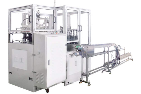 Ciao coperchio automatico della carta del gelato di sensibilità che forma macchina con saldatura a ultrasuoni