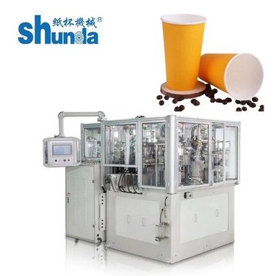 Tazza di carta automatica che forma macchina, gelato/tazza di carta del caffè che fa pianta