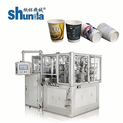 Della tazza di carta della macchina alta efficienza ad alta velocità completamente automatica