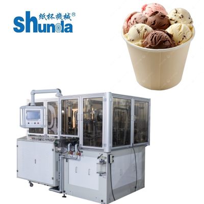 Tazza del gelato che fanno macchina, tazza ad alta velocità del gelato che fanno macchina, automaticl e comando digitale